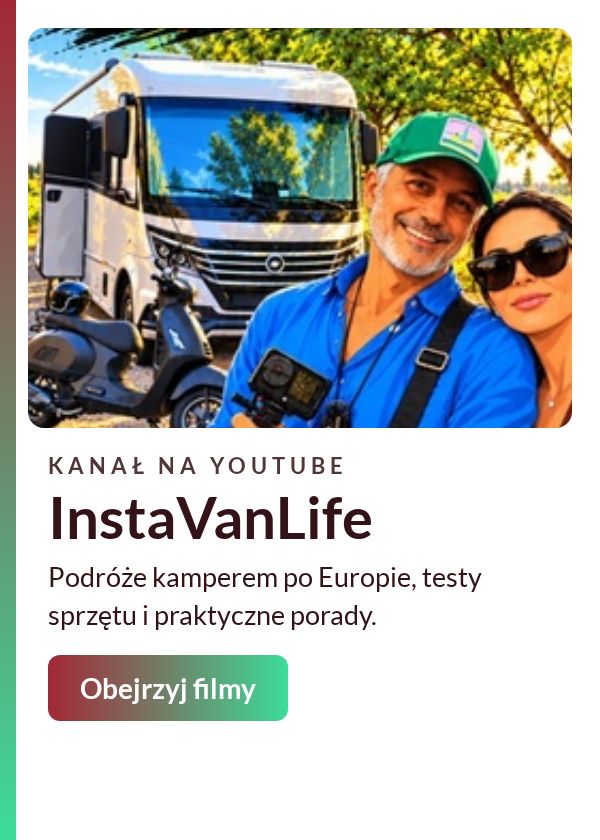 InstaVanLife – kanał o podróżach kamperem na YouTube